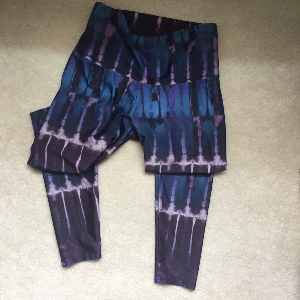 ombré/ tie dye yoga pants